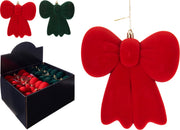 Fiocco pendente 10 x 4 x 15 cm modello assortito PERAGA CHRISTMAS
