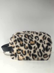 Borsa leopardata 20 x 12 cm marrone PERAGA CHRISTMAS