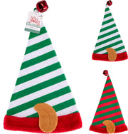 Cappello da elfo con campanelli 50 cm modello assortito PERAGA CHRISTMAS