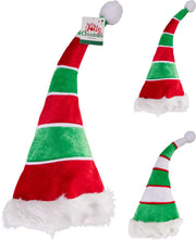 Cappello da elfo in poliestere 60 cm modello assortito PERAGA CHRISTMAS
