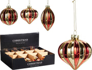Decorazione natalizia rossa modello assortito PERAGA CHRISTMAS