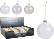 Pallina di Natale 8 cm modello assortito PERAGA CHRISTMAS