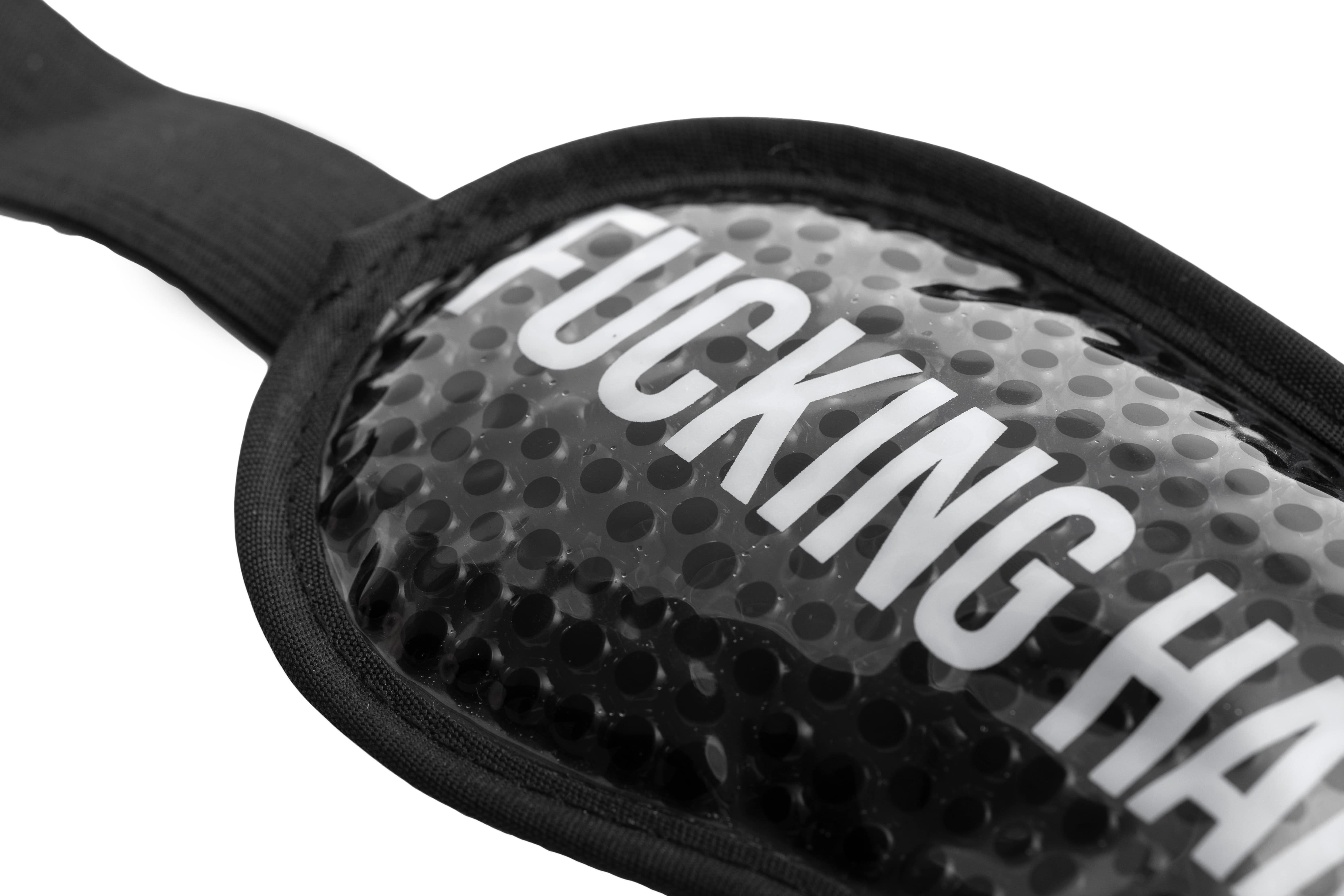 Mascherina Gel Occhi Fucking Hangover 24 x 10 cm Nera FISURA