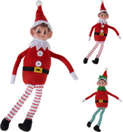 Elfo da mensola 35 cm modello assortito PERAGA CHRISTMAS