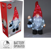 Gnomo natalizio con 30 LED PERAGA CHRISTMAS