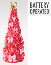 Albero di Natale in resina con LED 41 cm PERAGA CHRISTMAS
