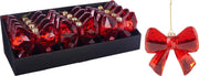 Fiocco pendente con diamanti rosso PERAGA CHRISTMAS
