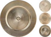 Sottopiatto in plastica PP 33 cm oro modello assortito PERAGA CHRISTMAS