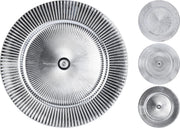Sottopiatto 33 cm argento modello assortito PERAGA CHRISTMAS