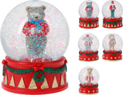 Sfera d'acqua a tema circo 6,5 cm modello assortito PERAGA CHRISTMAS