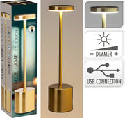 Lampada LED USB 8 x 34 cm oro PERAGA CHRISTMAS