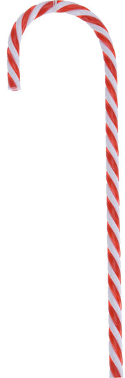 Bastoncino di zucchero in plastica PP 30 cm bianco e rosso PERAGA CHRISTMAS