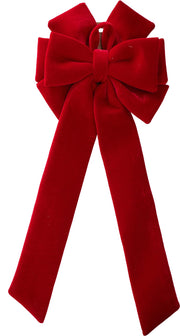 Fiocco a 2 strati 72 cm rosso PERAGA CHRISTMAS