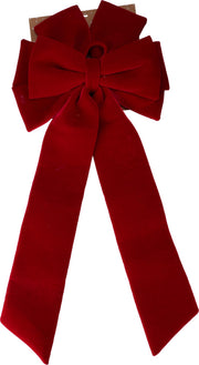 Fiocco a 2 strati 90 cm rosso PERAGA CHRISTMAS