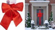 Fiocco da porta 33 x 40 cm rosso PERAGA CHRISTMAS