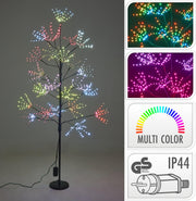 Albero luminoso fireworks 180 cm con 960 LED RGB PERAGA CHRISTMAS