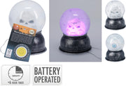 Sfera di neve Halloween con LED modello assortito PERAGA CHRISTMAS