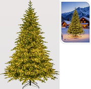 Albero di Natale 240 cm con 8200 LED PERAGA CHRISTMAS