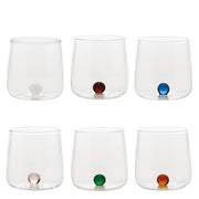 6 Bicchieri Tumbler Bilia Colori Assortiti ZAFFERANO