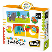 9 Puzzle Tattili Baby Tactile First Logic 1-4 anni Headu