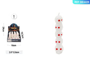 Candela Halloween a forma di teschio PartyGo