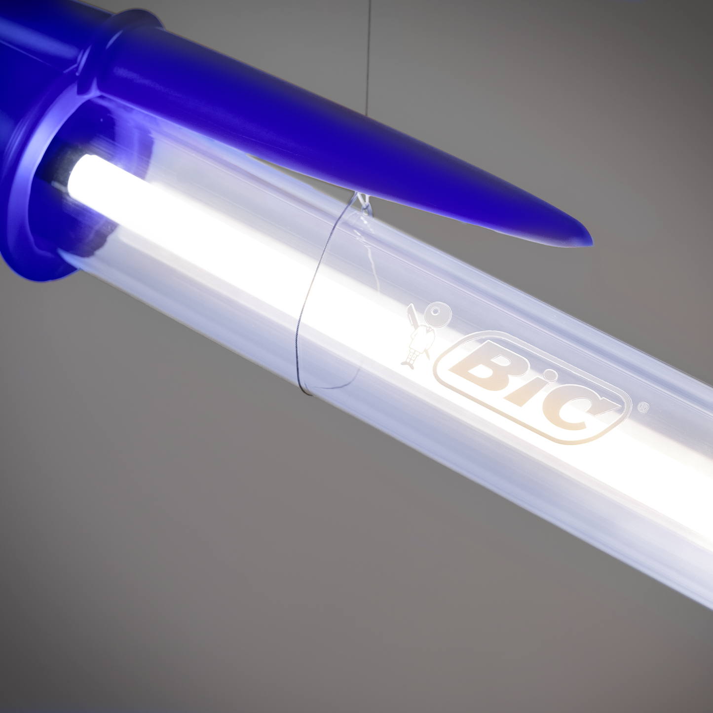 Lampada BIC 16,5x13x178 cm Blu SELETTI