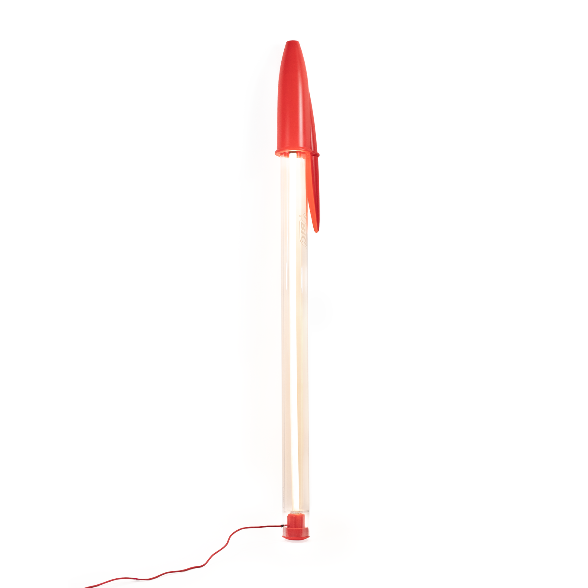 Lampada BIC 16,5x13x178 cm Rossa SELETTI