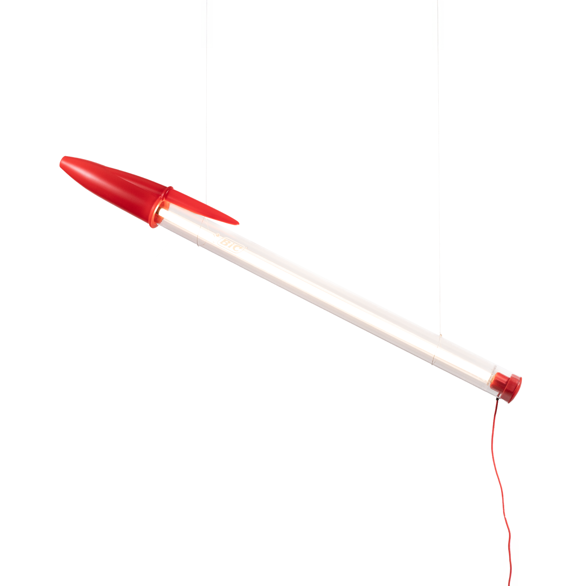 Lampada BIC 16,5x13x178 cm Rossa SELETTI