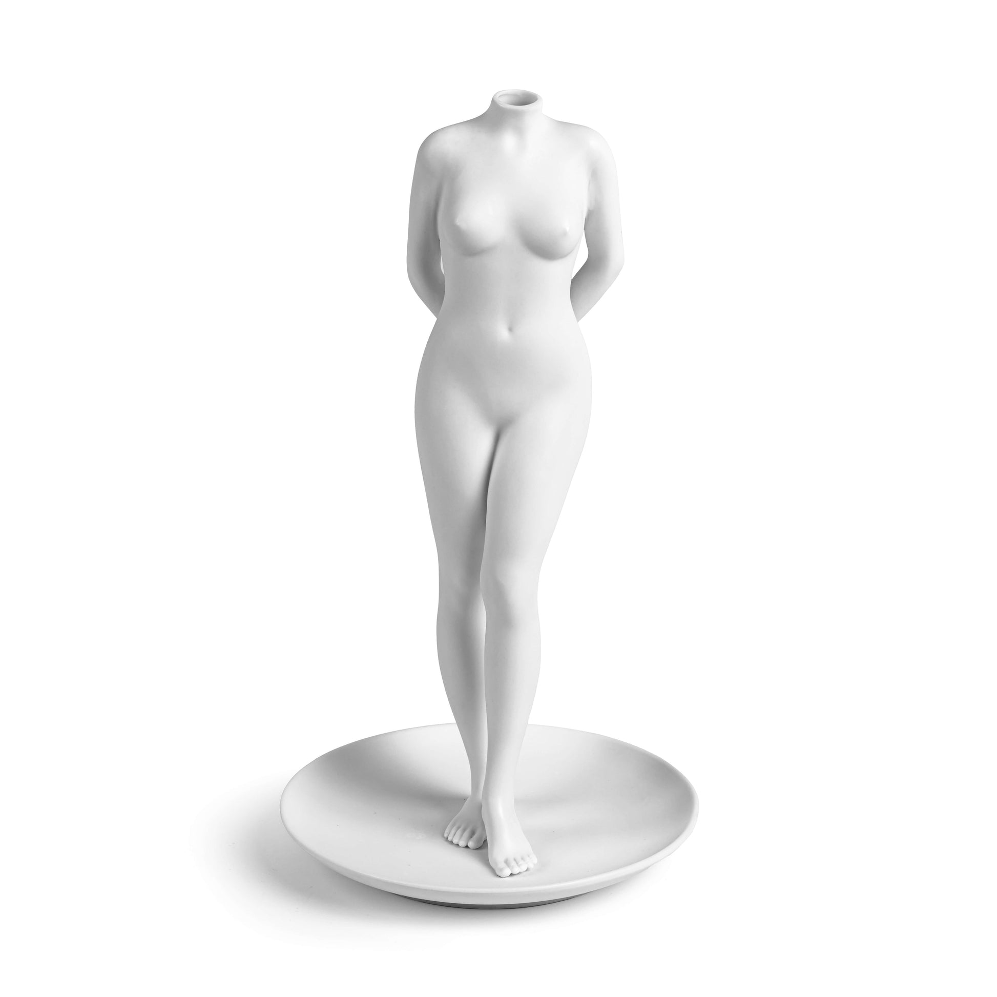 Vaso La Timida 16x16 H26cm Bianco SELETTI