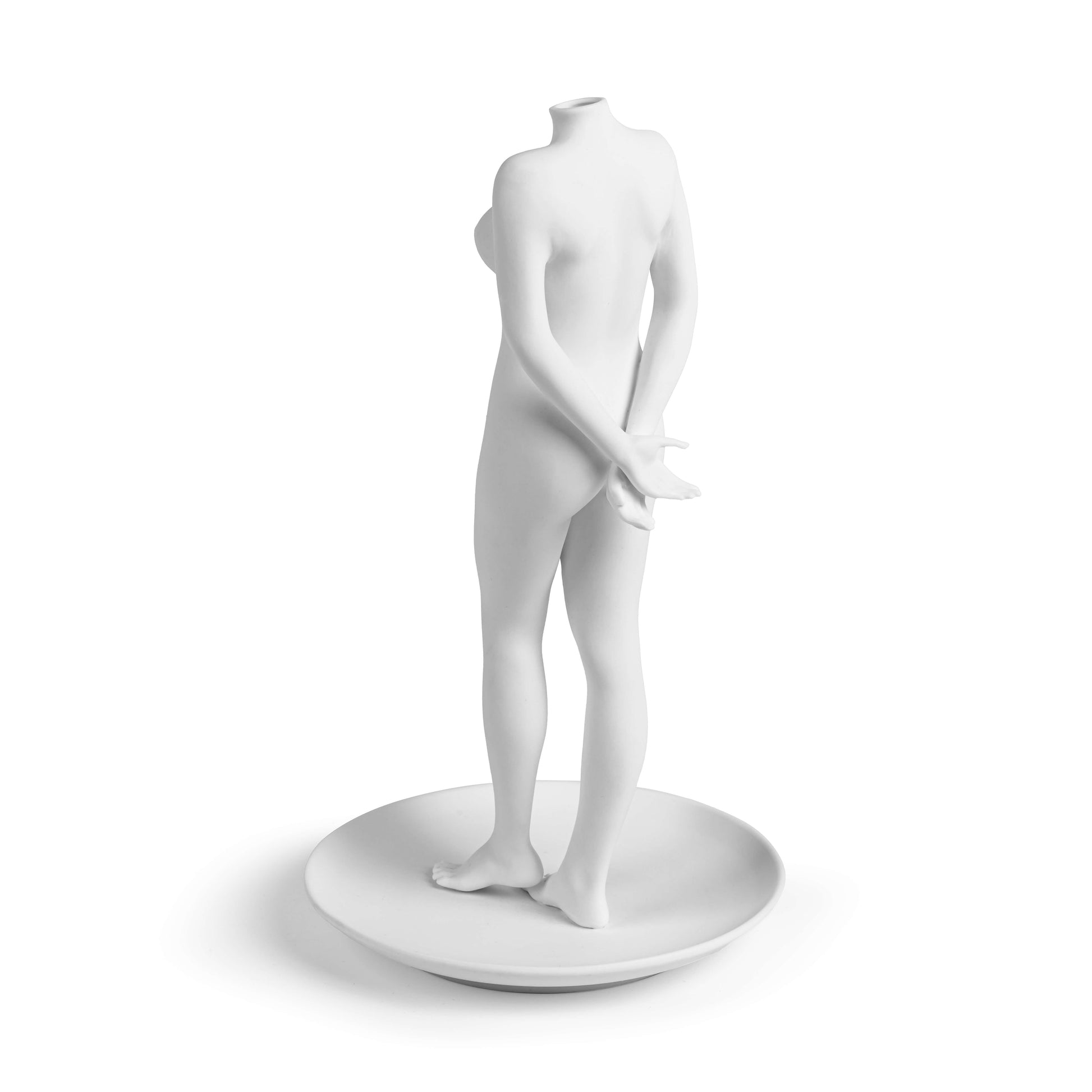 Vaso La Timida 16x16 H26cm Bianco SELETTI