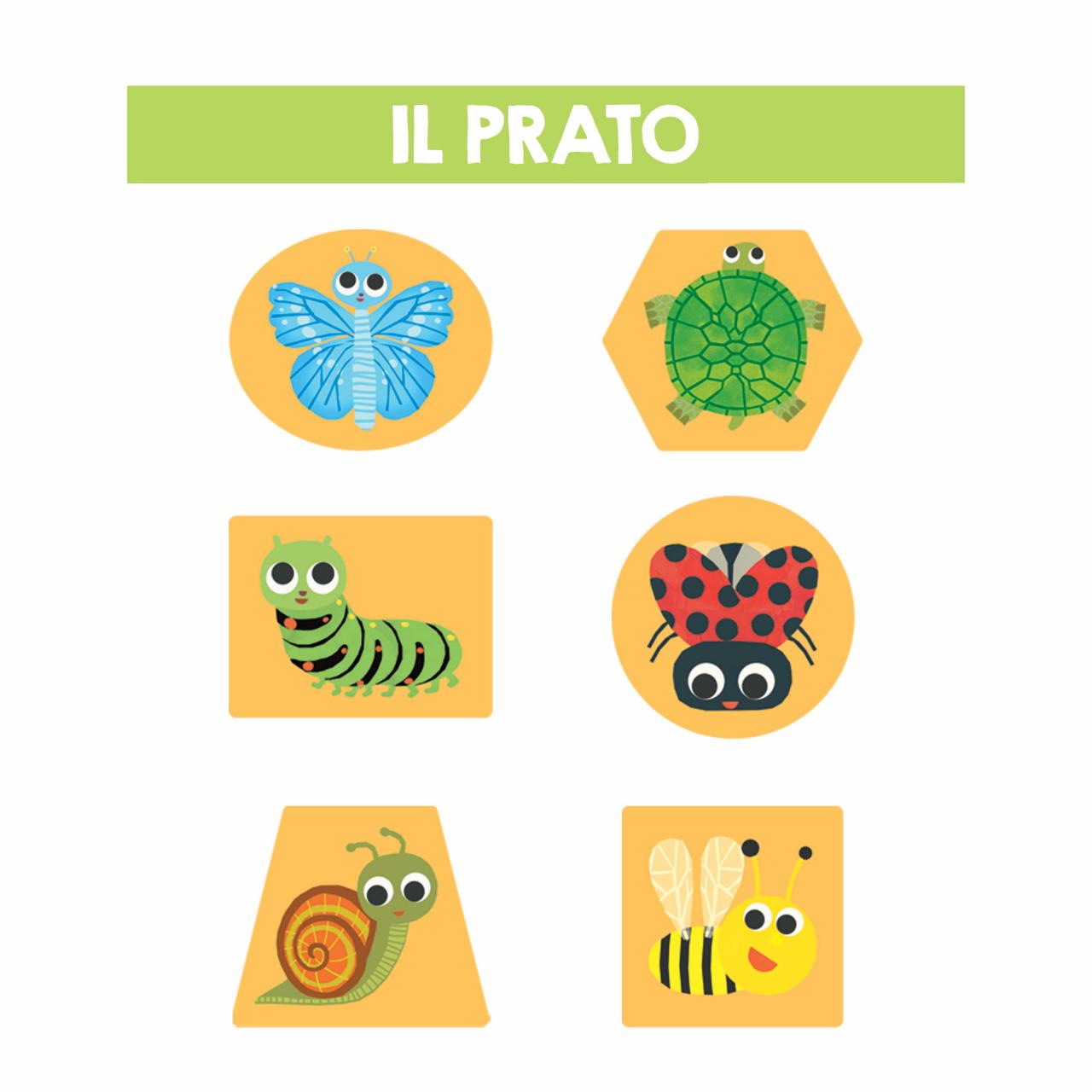 Pannelli Montessoriani Grande Laboratorio Manine Attive 1-3 Anni Headu