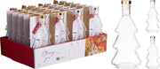 Barattolo in vetro a forma di albero 280 ml modello assortito PERAGA CHRISTMAS