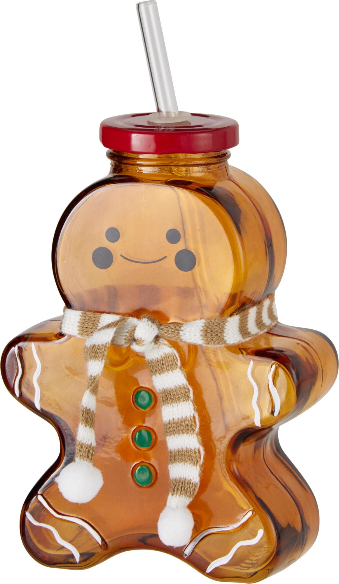 Weihnachtsbecher mit Trinkhalm PERAGA CHRISTMAS