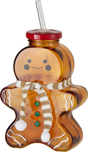 Bicchiere natalizio con cannuccia PERAGA CHRISTMAS
