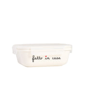 Contenitore Fatto in casa M 16.6x12x5.1 cm Bianco Simple Day