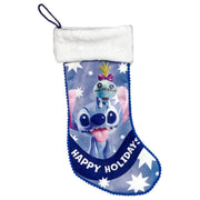 Calza Natalizia Stitch con Scump H44cm Peraga Christmas
