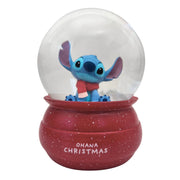 Sfera di Neve H11 Stitch Base Rossa Peraga Christmas