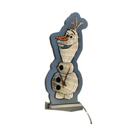 Luce Decorativa Olaf 20cm Bianco Grigio Peraga Christmas