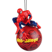 Sfera 3D Spider-Man D7cm Rosso Peraga Christmas