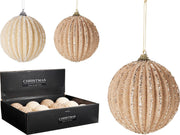 Pallina di Natale 10 cm modello assortito PERAGA CHRISTMAS