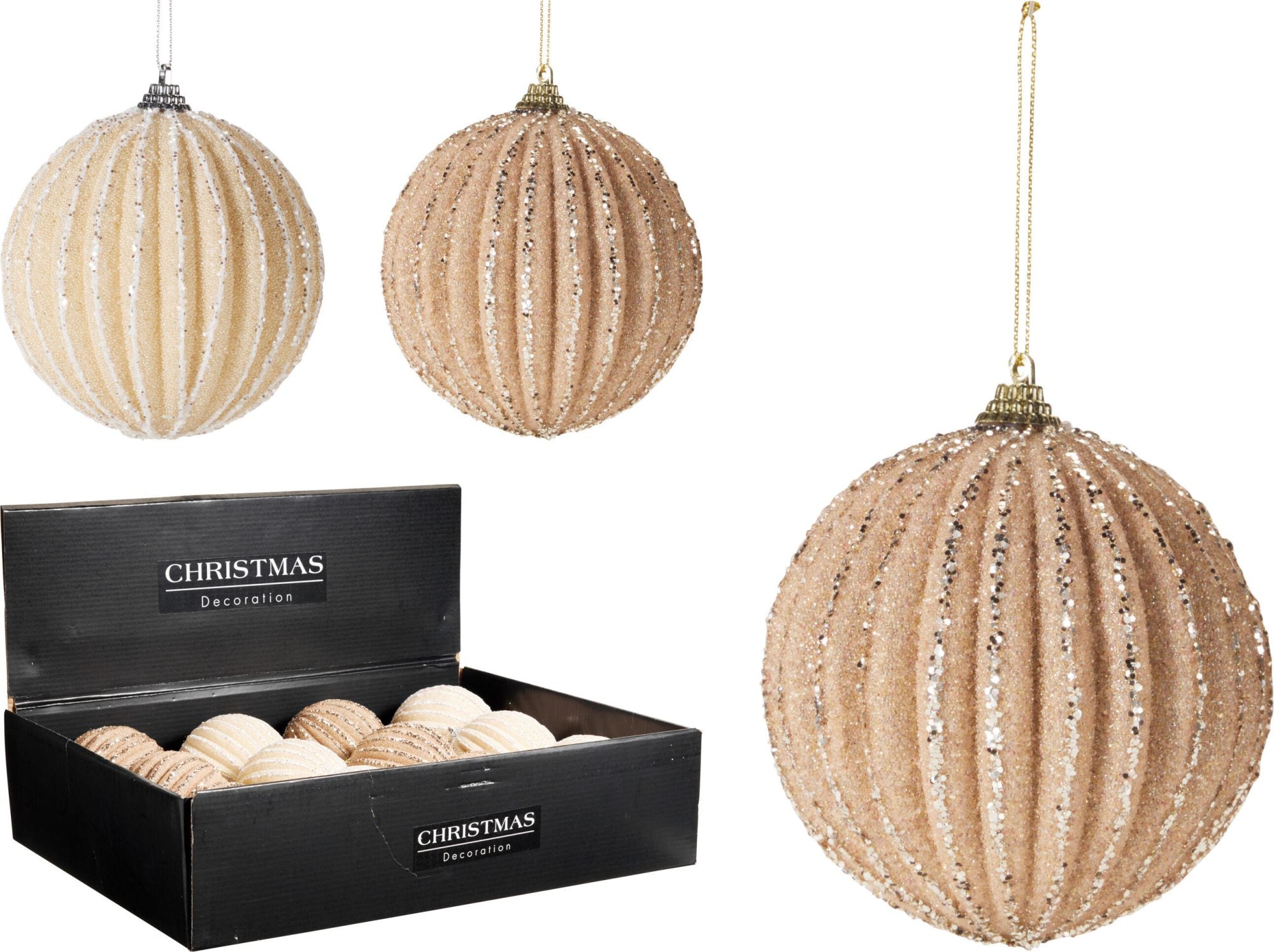 Pallina di Natale 10 cm modello assortito PERAGA CHRISTMAS
