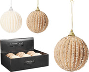 Pallina di Natale 12 cm modello assortito PERAGA CHRISTMAS