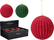 Pallina di Natale 12 cm modello assortito PERAGA CHRISTMAS
