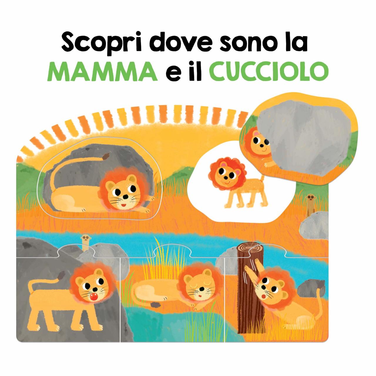 Gioco Educativo Chi Cosa Dove Giocare con gli Animali 2-5 Anni Headu