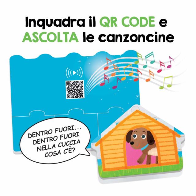 Gioco Educativo Chi Cosa Dove Giocare con gli Animali 2-5 Anni Headu