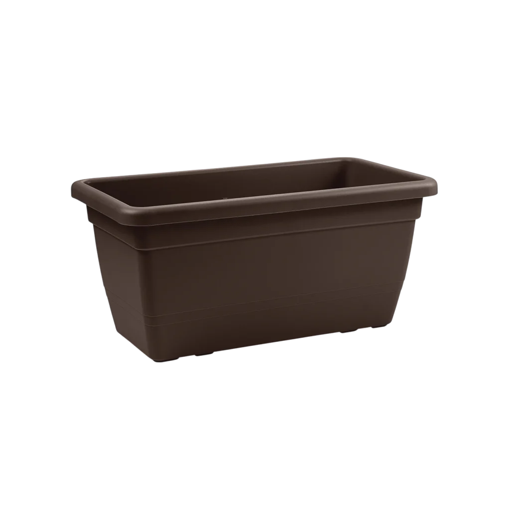 Fioriera rettangolare Anthea 100 cm bronzo VECA