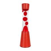 Lava Lamp TOWER Altezza 400mm D112mm rosso FISURA