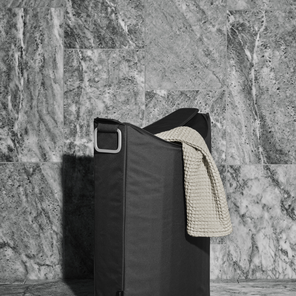 Cesto Portabiancheria Frisco 70x45x28 cm Taupe Blomus