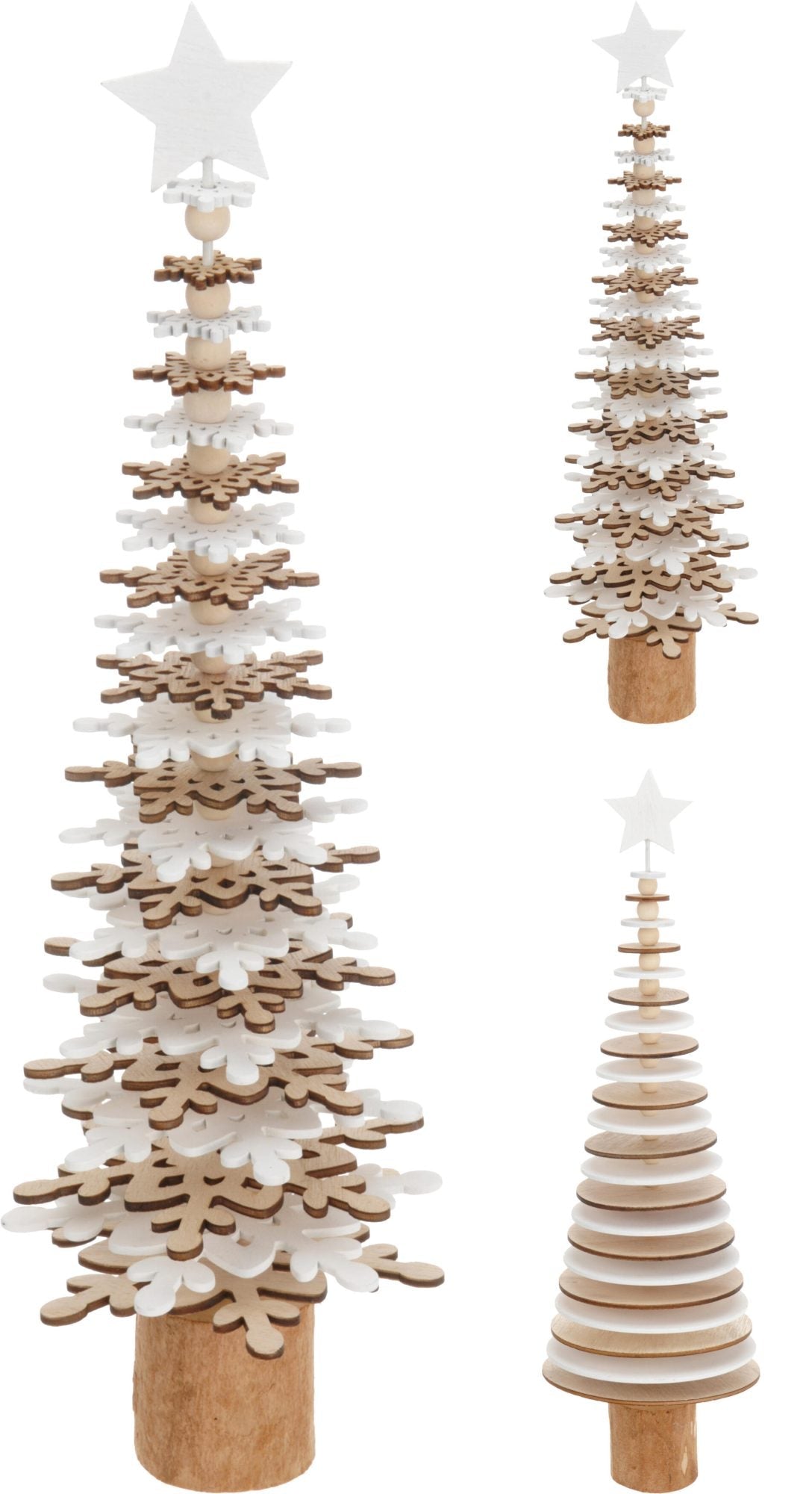 Albero di Natale in legno 40 cm Assortito PERAGA CHRISTMAS