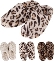 Pantofole leopardate modello assortito PERAGA CHRISTMAS